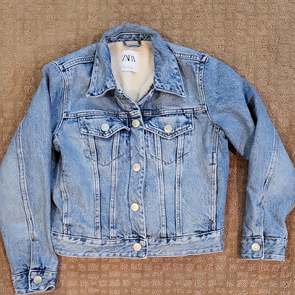 Zara Light Blue Denim Jacket